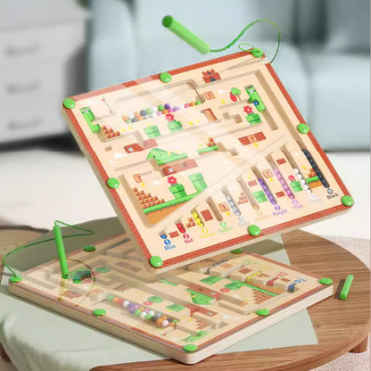 MagnetLearn Montessori Toy - Learn through Magnetic Baby Game