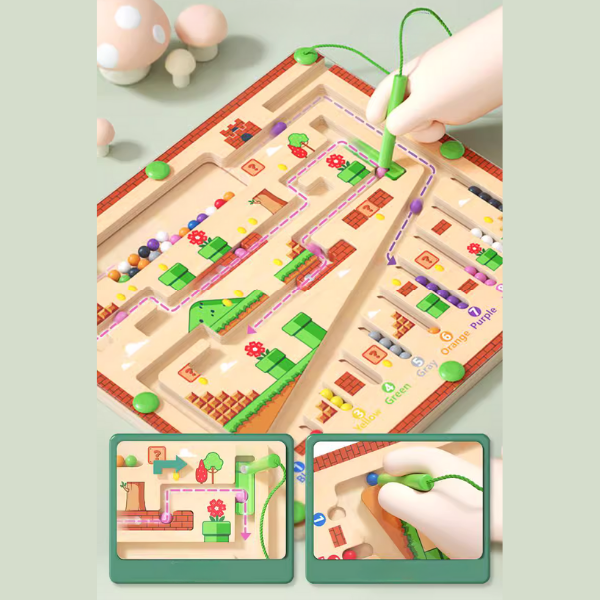 MagnetLearn Montessori Toy - Learn through Magnetic Baby Game