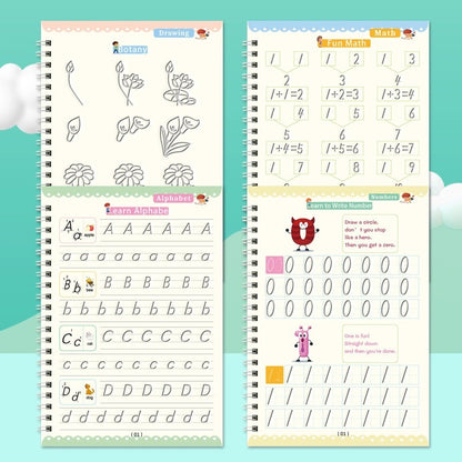 WriteEase Reusable Practice Books