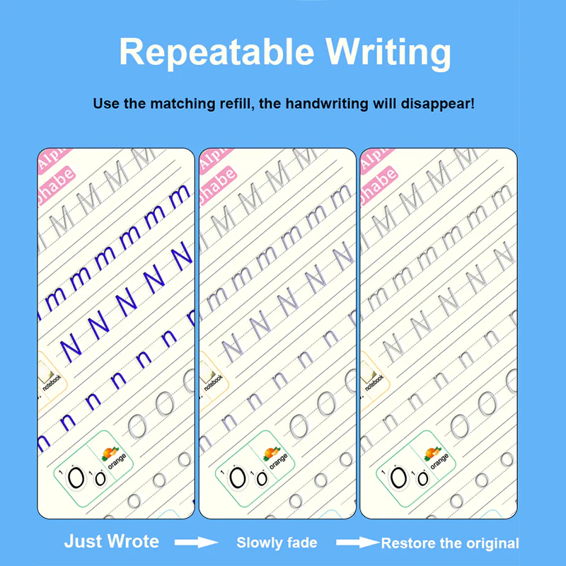 WriteEase Reusable Practice Books