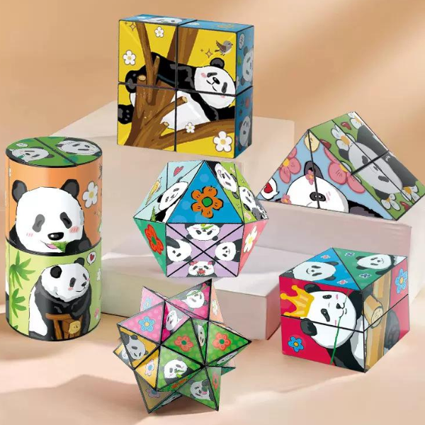 Magic Cube Panda Puzzle