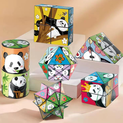 Magic Cube Panda Puzzle