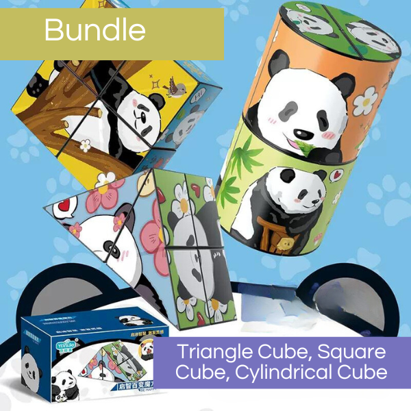 Magic Cube Panda Puzzle