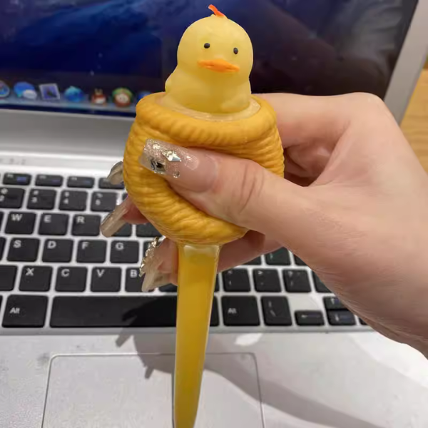 CheesySqueeze Stress Relief Toy Pen