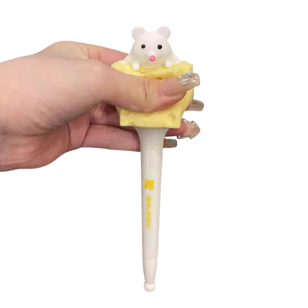 CheesySqueeze Stress Relief Toy Pen