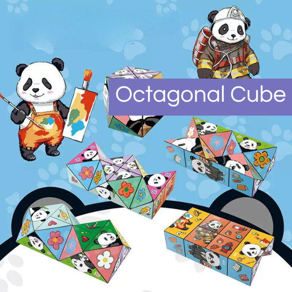 Magic Cube Panda Puzzle