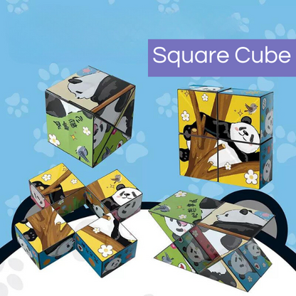 Magic Cube Panda Puzzle