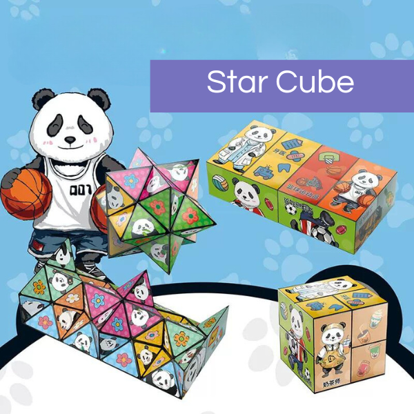 Magic Cube Panda Puzzle