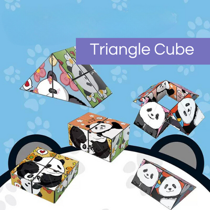 Magic Cube Panda Puzzle